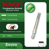The Enviro Trovan Microchip (10-Pack) + Includes Prepaid Listing With C.A.R.