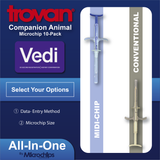 The All-In-One Trovan Microchip (10-Pack) + Includes Prepaid Listing With C.A.R.