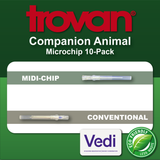 The Enviro Trovan Microchip (10-Pack) + Includes Prepaid Listing With C.A.R.