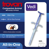 The All-In-One Trovan Microchip (10-Pack) + Includes Prepaid Listing With C.A.R.