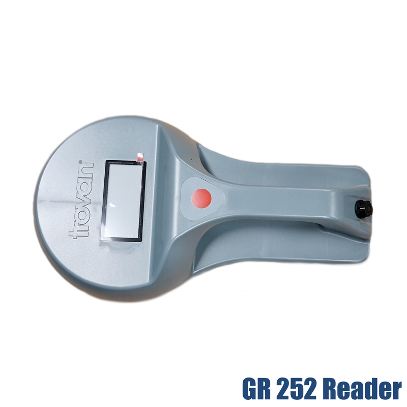 Trovan GR-252 high-performance IP67 portable FDX-A microchip reader for marine research and wildlife field work