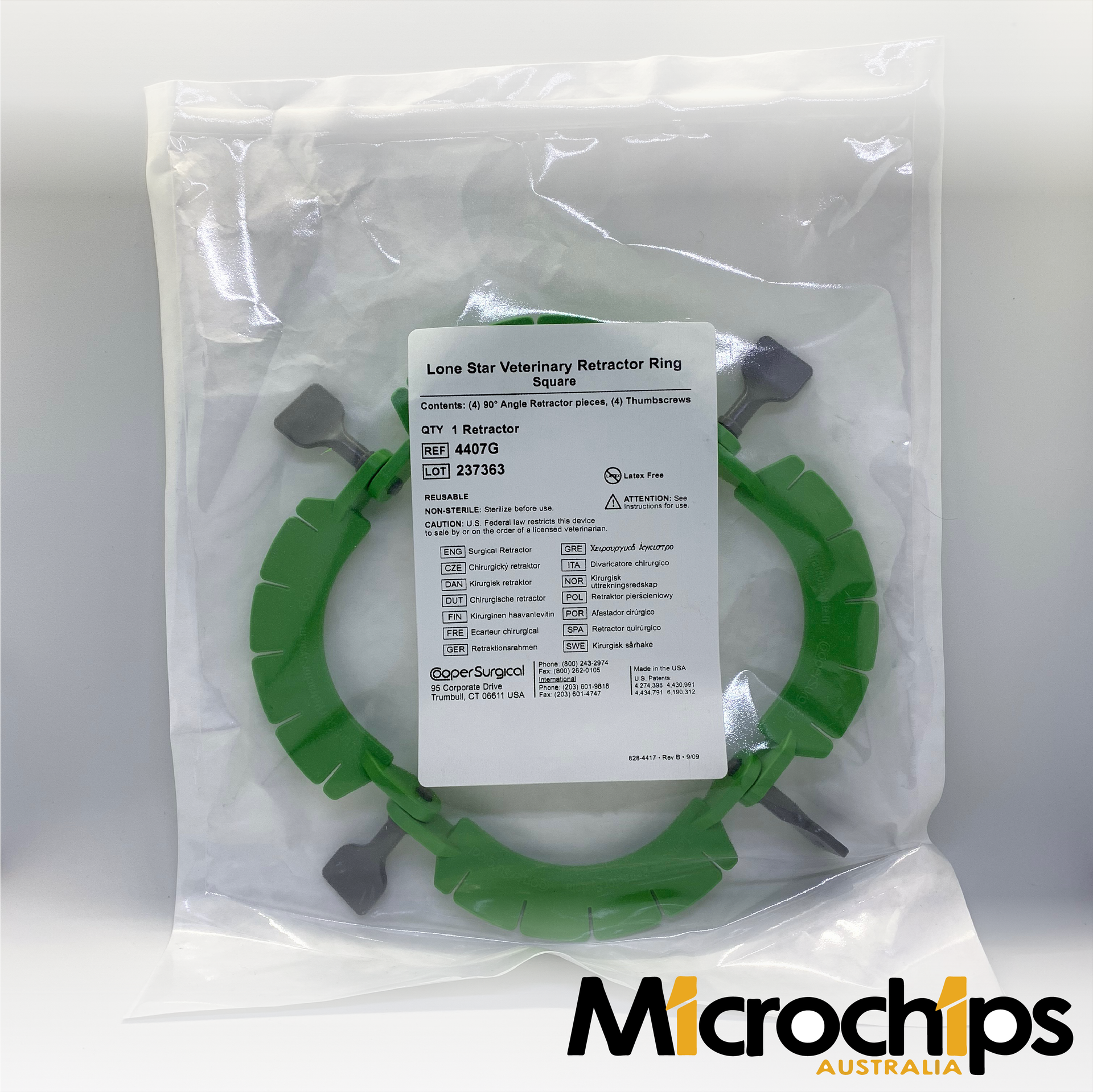 4407 Lone Star Veterinary Retractor Ring - Microchips Australia