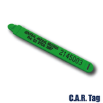 C.A.R. Collar Tags (Green)