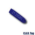 C.A.R. Collar Tags (Blue)