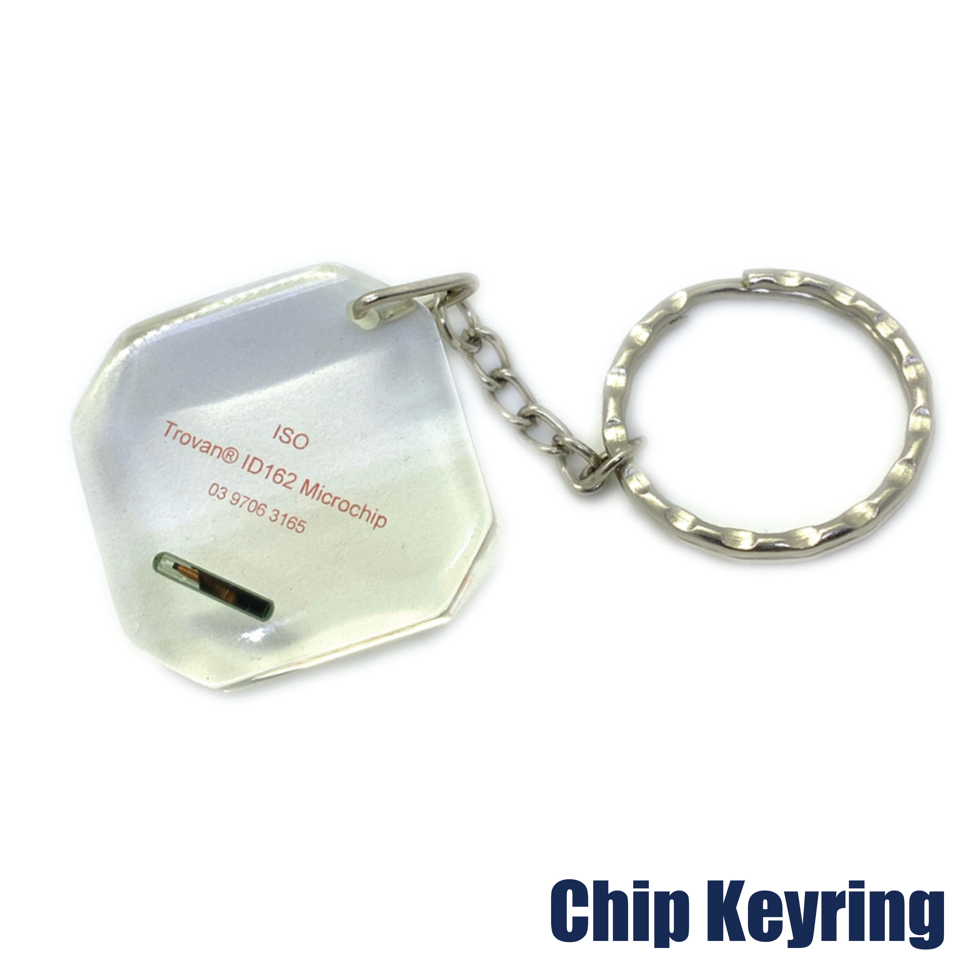Microchip ISO Key Ring (ID162) – Microchips Australia